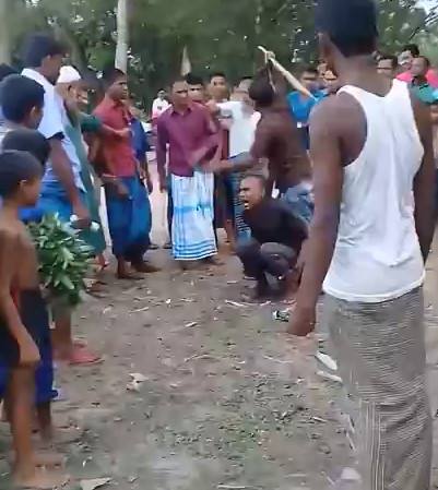 Thief Punished in Public