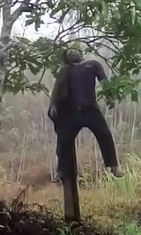 Man found hanged already in putrefaction state