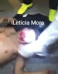 Robber captured and beaten 