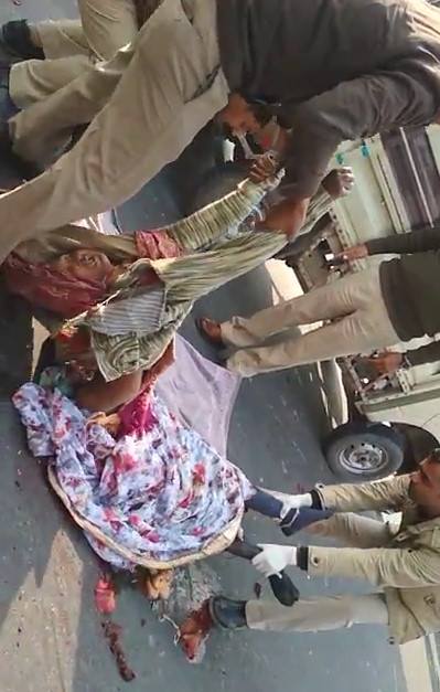 Clean Scene, Woman Crushed By Truck