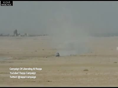 french army destroy cars daesh