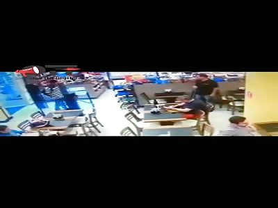 Mem dies and police officer injured during attempted assault on bakery