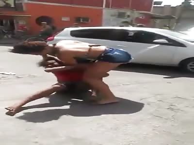 Brazilian  tranny in fury