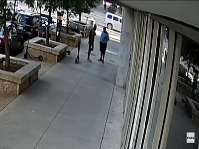 Black Man Goes To A Fist Fight Without His Friends. 