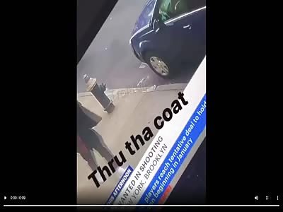 Two Opposing Gang Members Say Hello In New York!