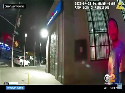 Cop Takes A Beer Bottle To The Head! 