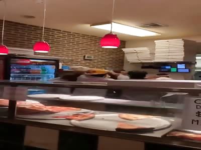 Late Night Brawl At Joe's Pizza