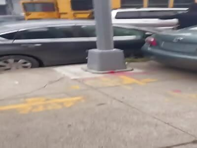 Stolen School Bus Used As Battering Ram To Escape Police! 