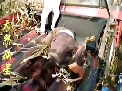 Farmer loses both hands in a machine