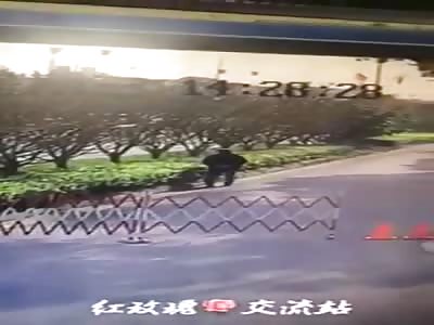 ELDERLY MAN CRUSHED TO DEATH BY CAR