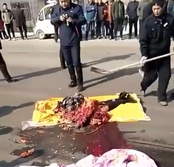 SICK Clean Up ... Again a very very gruesome aftermath.