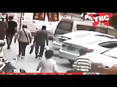 FINAL DESTINATION: One Dead When Scaffolding Pipe Hits two People in the Head