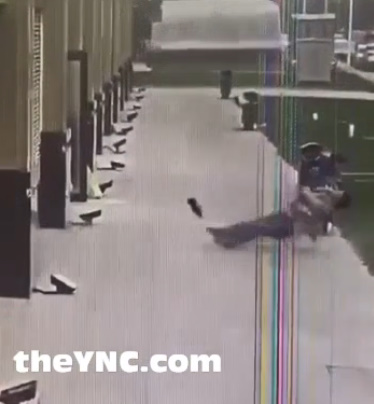 Chinese Suicider Lands Hard