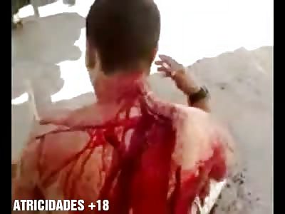 Man asking for help after being stabbed