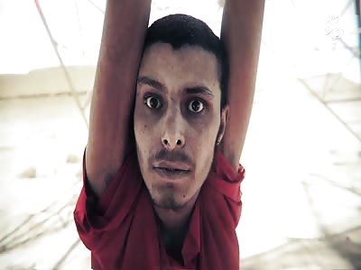 NEW ISIS video shows Gruesome Beheading of three prisoner by good sharp knife (QUALITY)