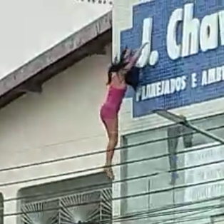 Depressed Woman Chose The Lowest Building Possible In The Area