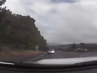 Accident lucky escape? 