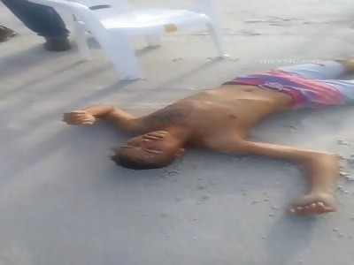 Murdered man with head shot