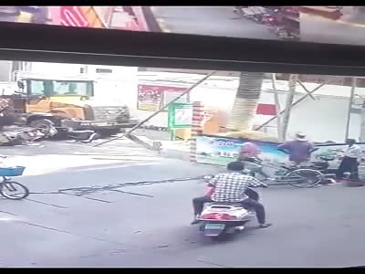 CCTV. Accident