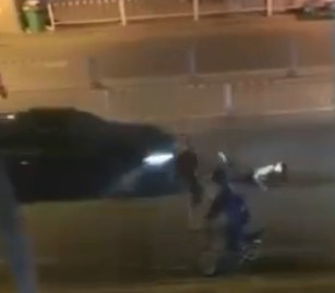 Dude Run Over in Horrific Intentional Vehicular Homicide