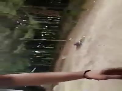 Indonesian couple caught fucking in toilet