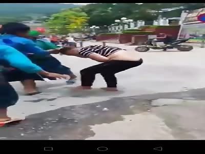 Vietnam mistress stripped bottomless