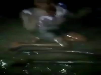 African police abuse naked women