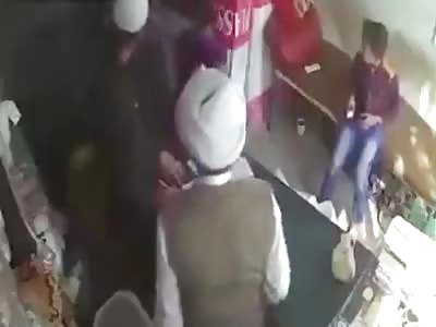 Double murder and then robbed. CCTV.