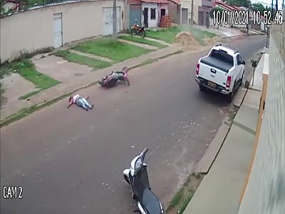 Woman suffers serious motorcycle accident