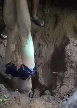  Buried Upside Down by Rival Gang