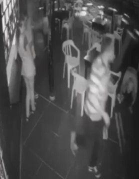 Firing Squad Pulls Up on Bar Patrons