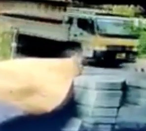 Poor Bastard Throws Himself Under Truck