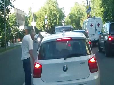 Road rage dude end bad