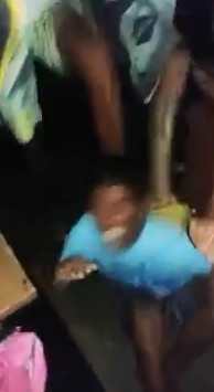 Another asshole  punished for stealing in the community . 