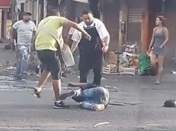 Mexican Thief gets a Brutal Punishment  