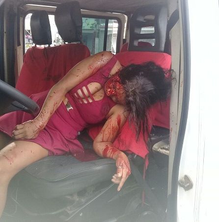 Woman was brutally Executed inside her Vehicle
