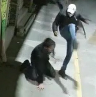 Dude Violently Kicked in Face & Mugged in Mexico