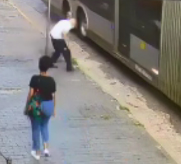 Letting a Bus Destroy His Head 