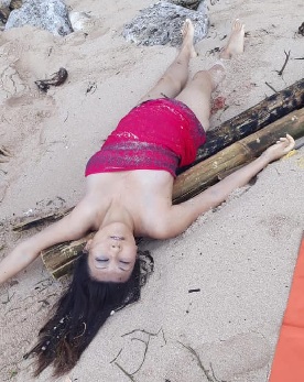 Last Days of February on Indonesian Beach