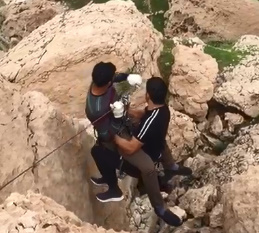 Zipline Goes Horribly Wrong