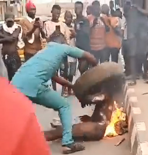 Dressed In Tires Ready To Burn