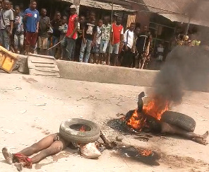 Captured Thieves Take Hot Justice