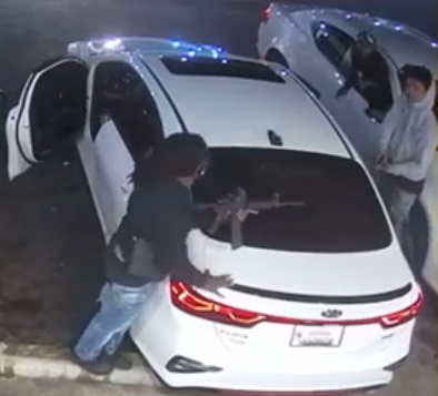 Gang Member Gets Shot With AR 15