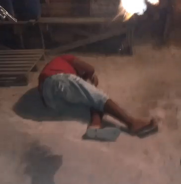 NEW: Thugs Empty Their Weapons Against Rival