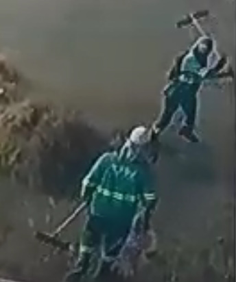 Street Cleaner's Last Day at Work