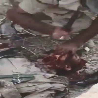 Iraqi Army Members Have Fun In The Desert