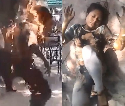 Couple Set Themselves on Fire Outside Supreme Court In New Delhi 