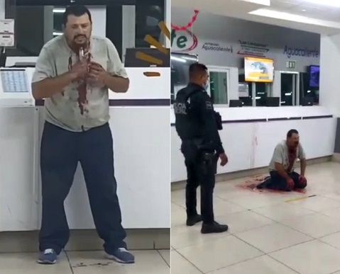 Police Officers Can't Stop Suicidal Man Over a Girl