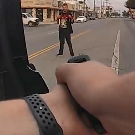 LAPD Cops Shoot Suspect After Walking Toward Them While Armed With a Knife