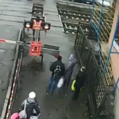 Train Kills Careless Girl On Headphones